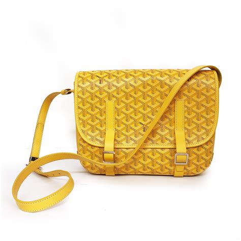 goyard yellow purse|goyard bag official website.